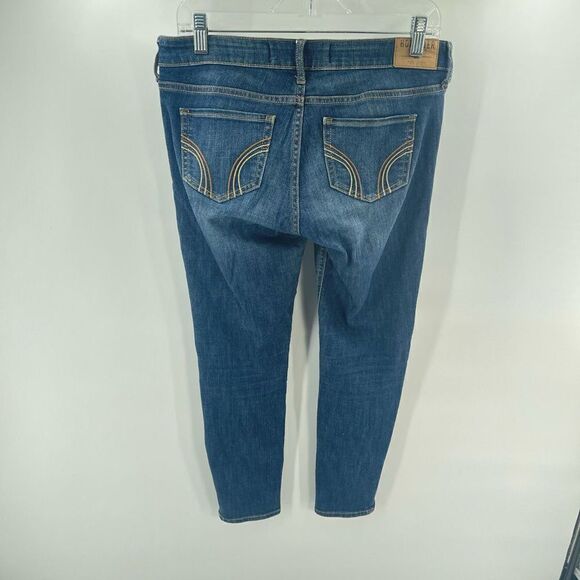 Hollister skinny jeans 5 27 mid rise zipper ankles - Picture 5 of 16